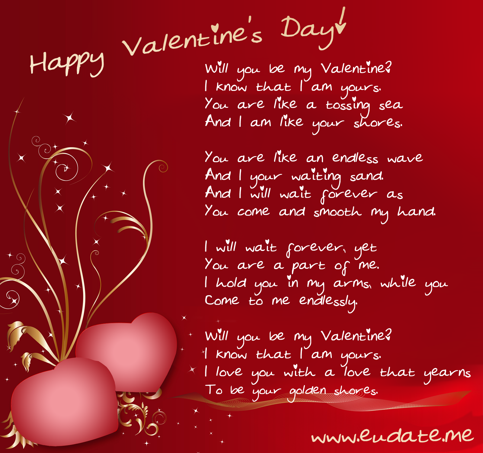 Happy Valentines Day: Valentine Card