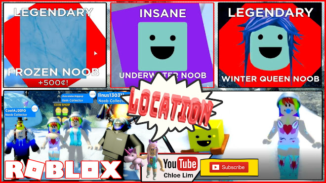 Roblox Find the Noobs 2 Gameplay! WINTER WONDERLAND! All 42 Noobs Locations!