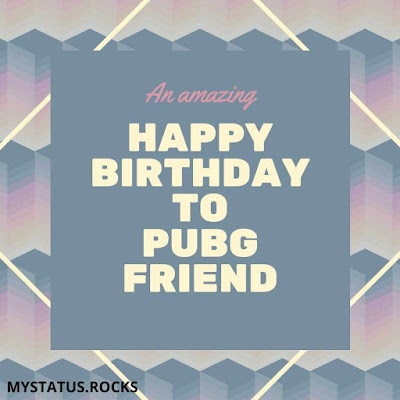 Birthday Wishes for Pubg Partner