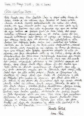 la carta de ciro castillo psicografia renato portal acusa a rosario de pegarle con pala y abandonarlo