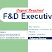 Urgent required F&D Executive for Dehradun location 