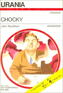 La copertina di Chocky - Urania 536