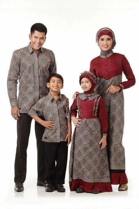 10 Model Baju  Muslim Sekeluarga  Couple Modern Terbaru 2019