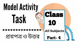 model activity task class 10 pdf all subject answer
