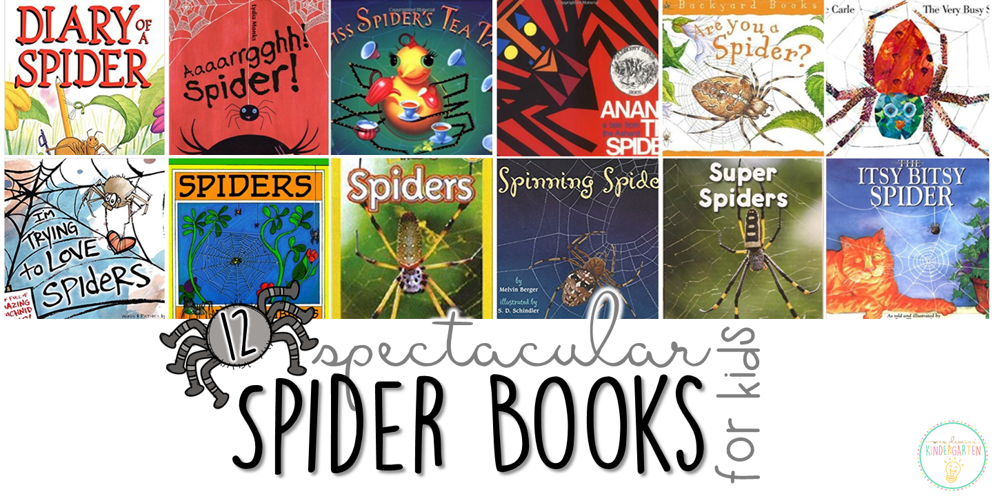 12 Spectacular Spider Books For Kids With Teaching Ideas