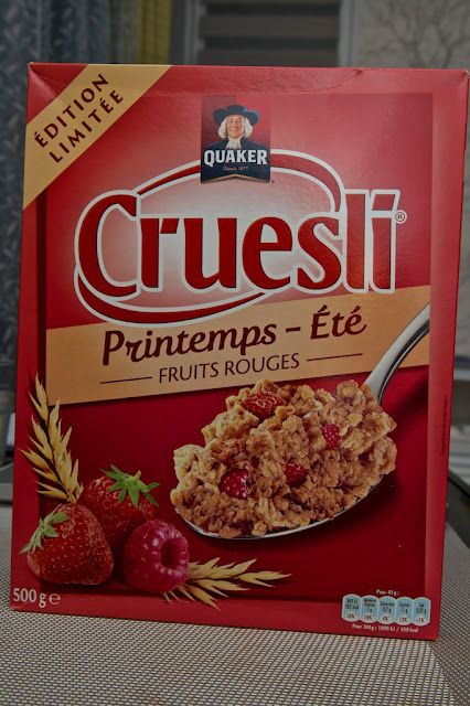 Cruesli - Quaker - Breakfast cereals - Dessert - Muesli - Fruits rouges - Céréales