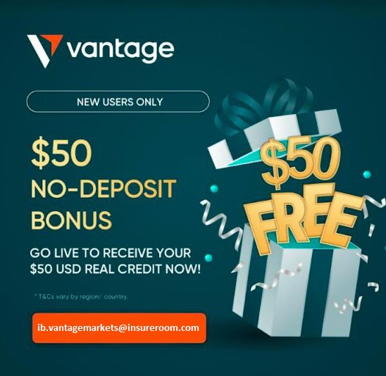 VantageMarkets $50 No Deposit Bonus