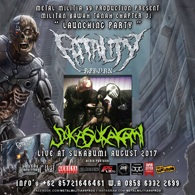 Militian Bawah Tanah Chapter VI :  Launching PartyAlbum Perdana Fatality - Reborn