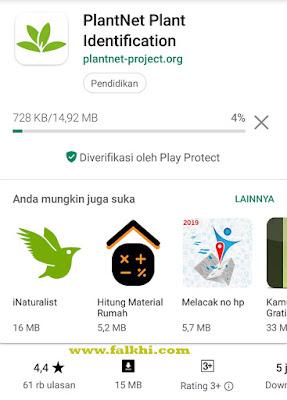 aplikasi mencari nama bunga