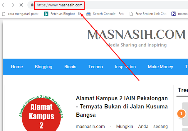 contoh alamat url website portal 