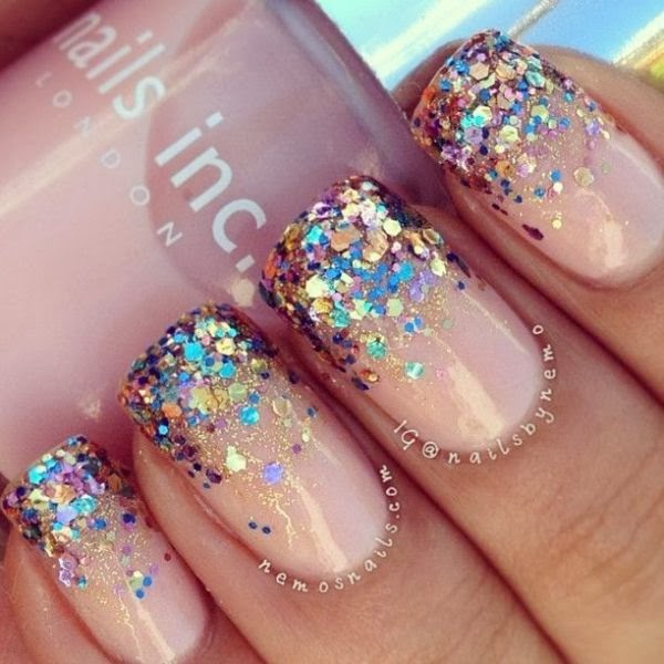 Girly Things by *e* | @girlythingsby_e: Glitter Gradient Nail Polish  Tutorial