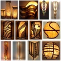 Lamps from Banana Fiber & Kraft Paper