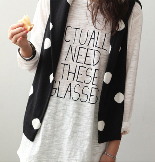 Need Glasses Statement Shirt