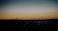 San Francisco airport at dusk