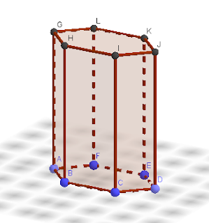 Model Bangun Ruang Prisma segi enam poinmath