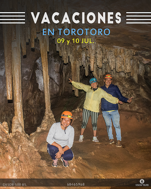 vacaciones en torotoro, aventura extrema dreams, limite al extremo, vision tours bolivia, travesia bolivia, hostal torotoro, green trip