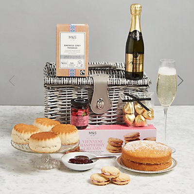 marks and spencer kensington teatime treats hamper