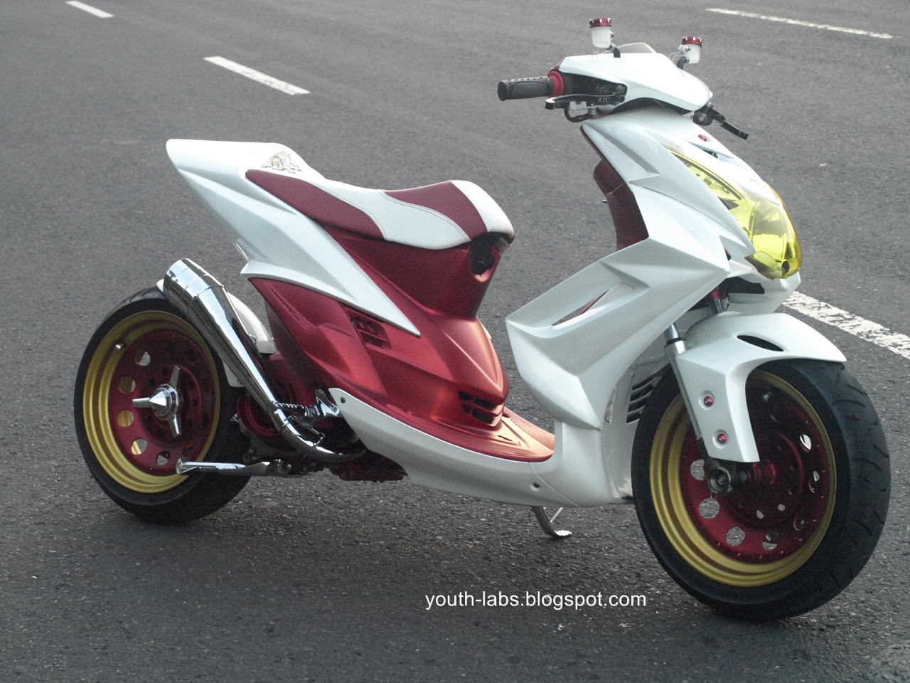 10 Modifikasi Motor Mio Terkeren Youth Labs