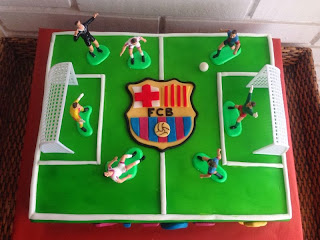 campo de futbol de fondant