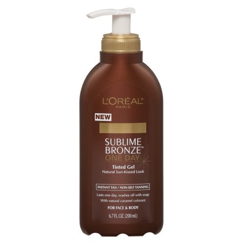 L'Oreal Sublime Bronze One Day Tinted Gel promises a natural looking, 
