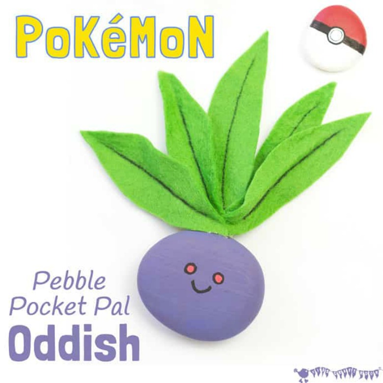 odish pokemon rock craft for kids