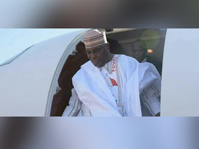 BREAKING: Next President Of Nigeria, Atiku Abubakar, Arrives Dubai, Set To Form His Cabinet