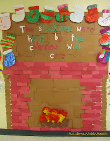 Christmas Bulletin Board RoundUP at RainbowsWithinReach (Stockings)