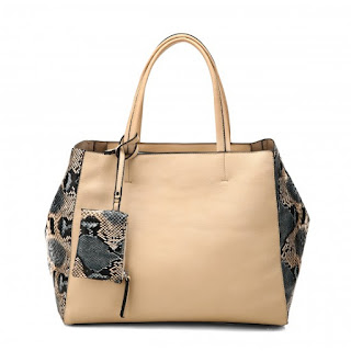 Fashion Python Design Woman Purse and Handbag