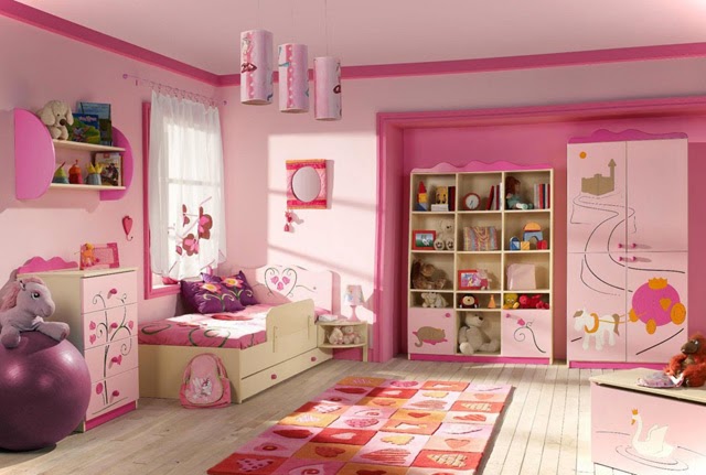 21 Preciosas Habitaciones para Ni as de color Rosa