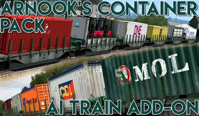 Mod Trailer Arnooks Container Pack V16 ETS2 1.48