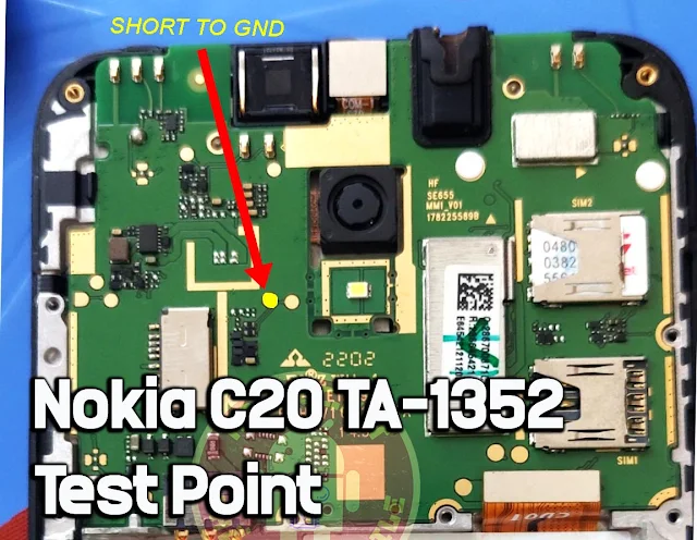 Nokia C20 TA-1352 Test Point