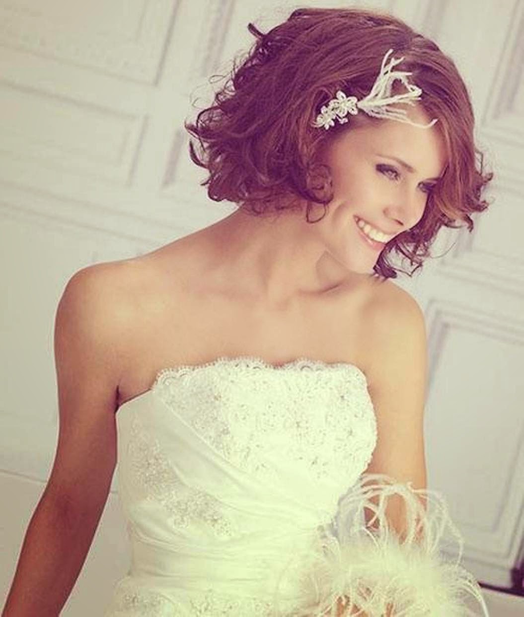 Wedding hairstyles for short hair  Wedding Concept Ideas