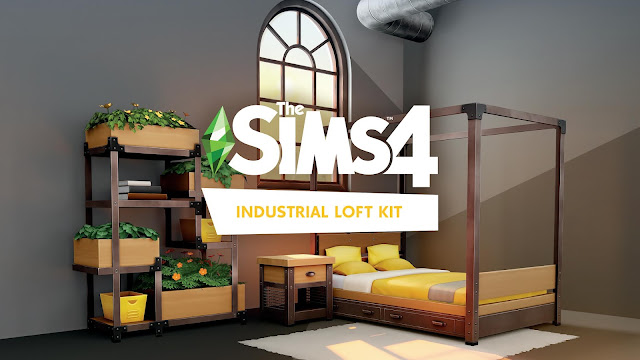 Los Sims 4: Loft Industrial Kit estará disponible el 26 de agosto.