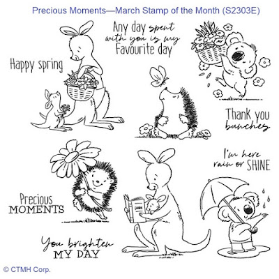 Precious Moments—March Stamp of the Month (S2303E)