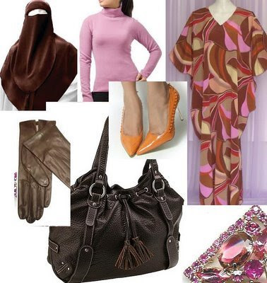 Plum Classic jilbab to fashion shows