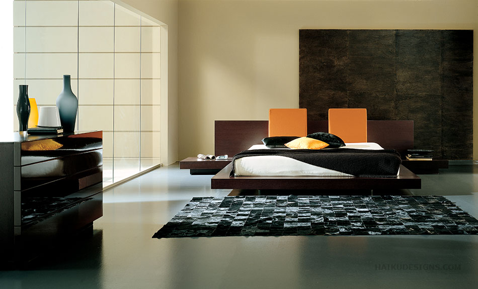 Asian Contemporary Bedroom Furniture from HAIKU Designs | Modern ...