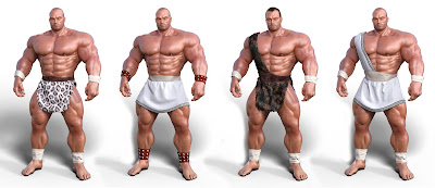 Heroic Dynamic Wardrobe for Hercules & Swole 7