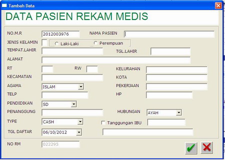 Manual Book Sistem Informasi Manajemen Rumah Sakit (SIMRS)