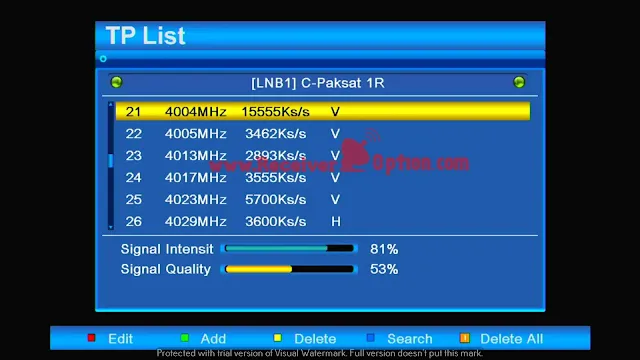 HOW TO ADD BISS KEY IN ALI3510C HW102 TYPE HD RECEIVER
