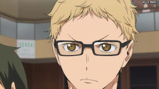 ハイキュー!! アニメ 第1期22話 月島蛍ツッキー | HAIKYU!! Episode 22