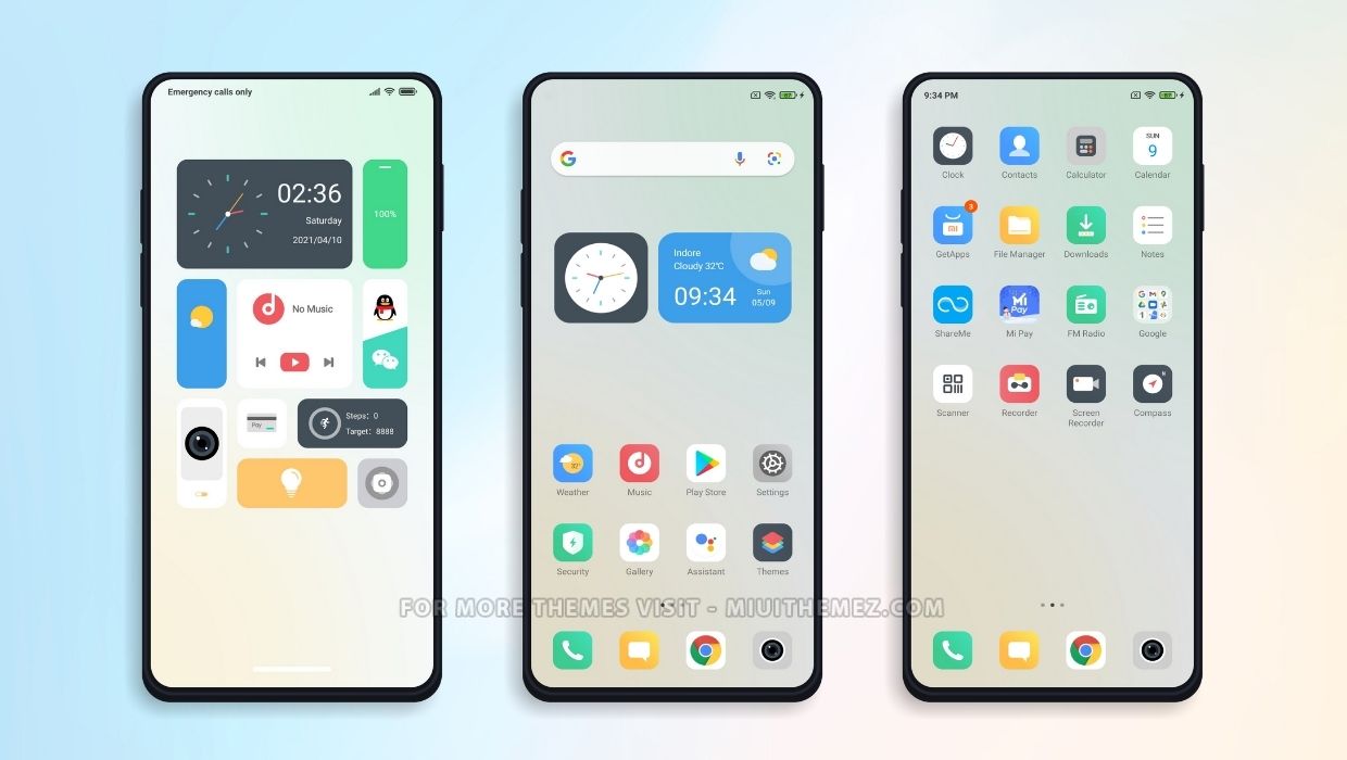 White OS MIUI Theme