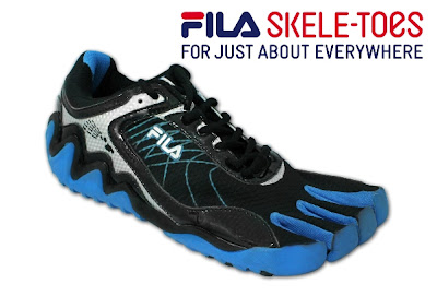 FILA-Skele-Toes Black-Blue-Silver