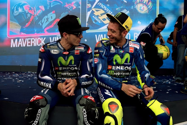 Rossi dan Vinales Bergabung dengan Zarco, Van Der Mark dan Lowes pada Konferensi Pers di Thailand