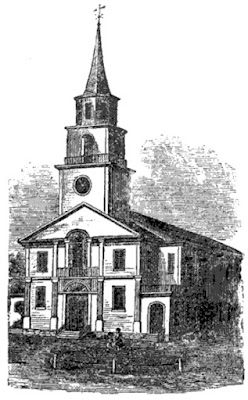 Sketch of 1806 church