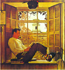 Norman Rockwell, A study for Willie Gillis in College, 1946, oil on board, 29 x 27 cm.