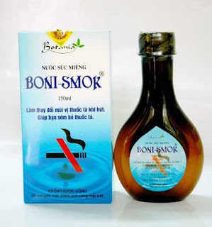 cai thuốc lá bằng nước súc miệng BoniSmok như thế nào ? 1