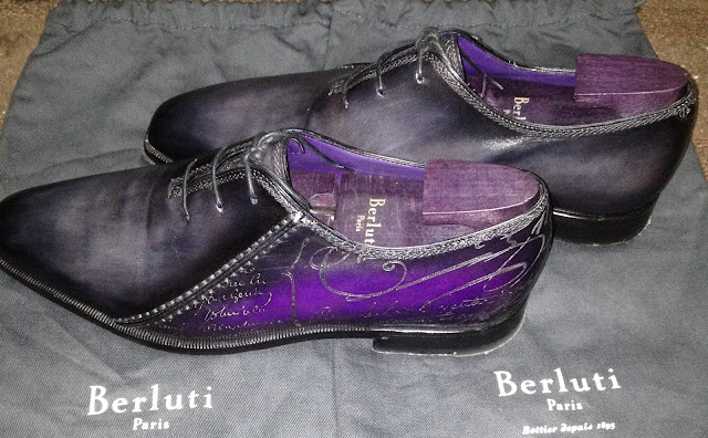 berluti ベルルッティ パティーヌ scars