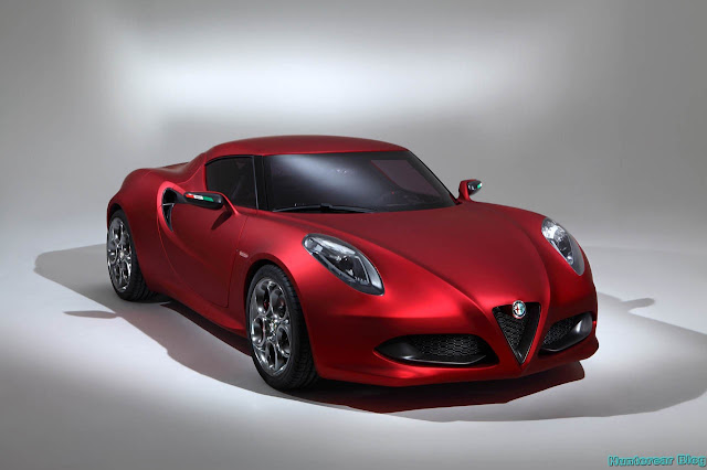 Alfa Romeo 4C convertible version of the upcoming 4C Coupe