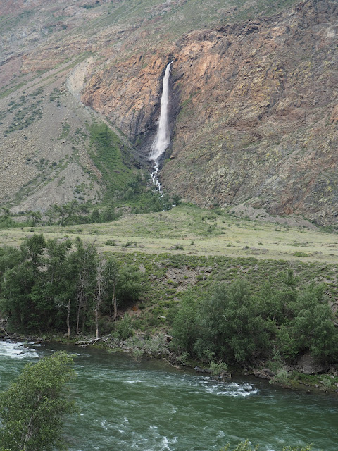 Водопад Кулузун (Тудан), Горный Алтай.
