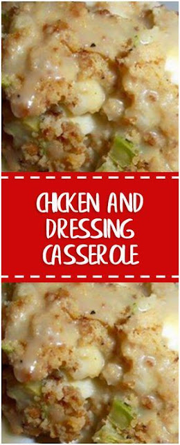 Chicken and Dressing Casserole